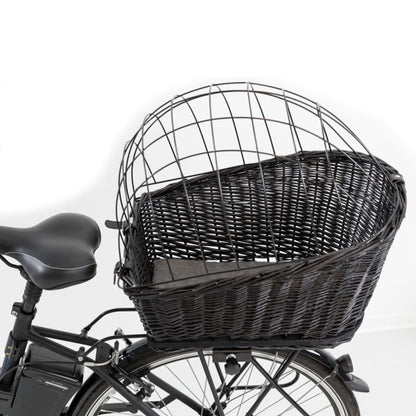 Trixie Fahrradkorb aus Weide für Gepäckträger