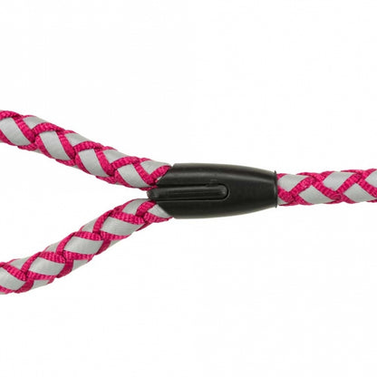 Trixie Cavo Reflect Leine - 1 m - Fuchsia / S-M