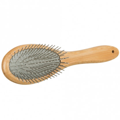 Trixie beidseitige Bürste aus Bambus - 5 x 19 cm