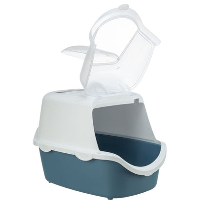 Trixie Katzentoilette Vico Easy Clean - blaugrau/weiß