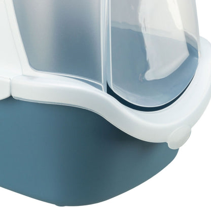Trixie Katzentoilette Vico Easy Clean - blaugrau/weiß