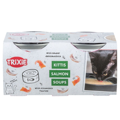 Trixie Kittis Salmon Soup - 4 × 80 g