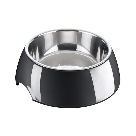 Hunter Melamin-Napf schwarz - 700 ml