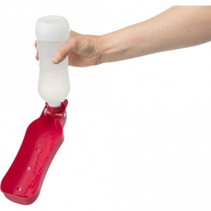 Trixie Flasche mit Trinknapf - 500 ml