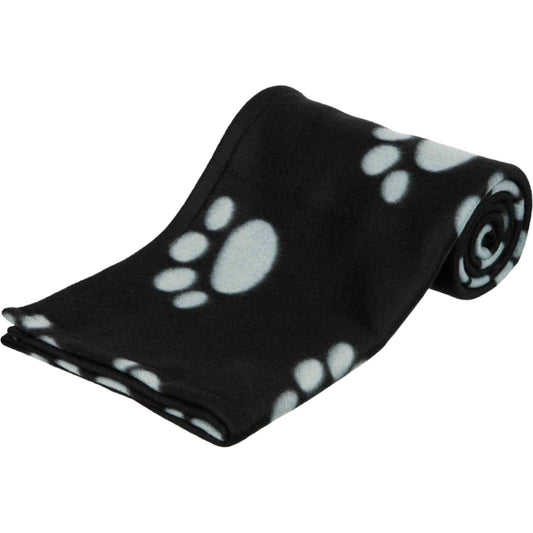 Trixie Fleecedecke Barney - 150 x 100cm, schwarz-beige